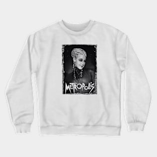 Metropolis V23 Poster Crewneck Sweatshirt